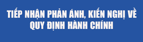 Phản ánh kiến nghị