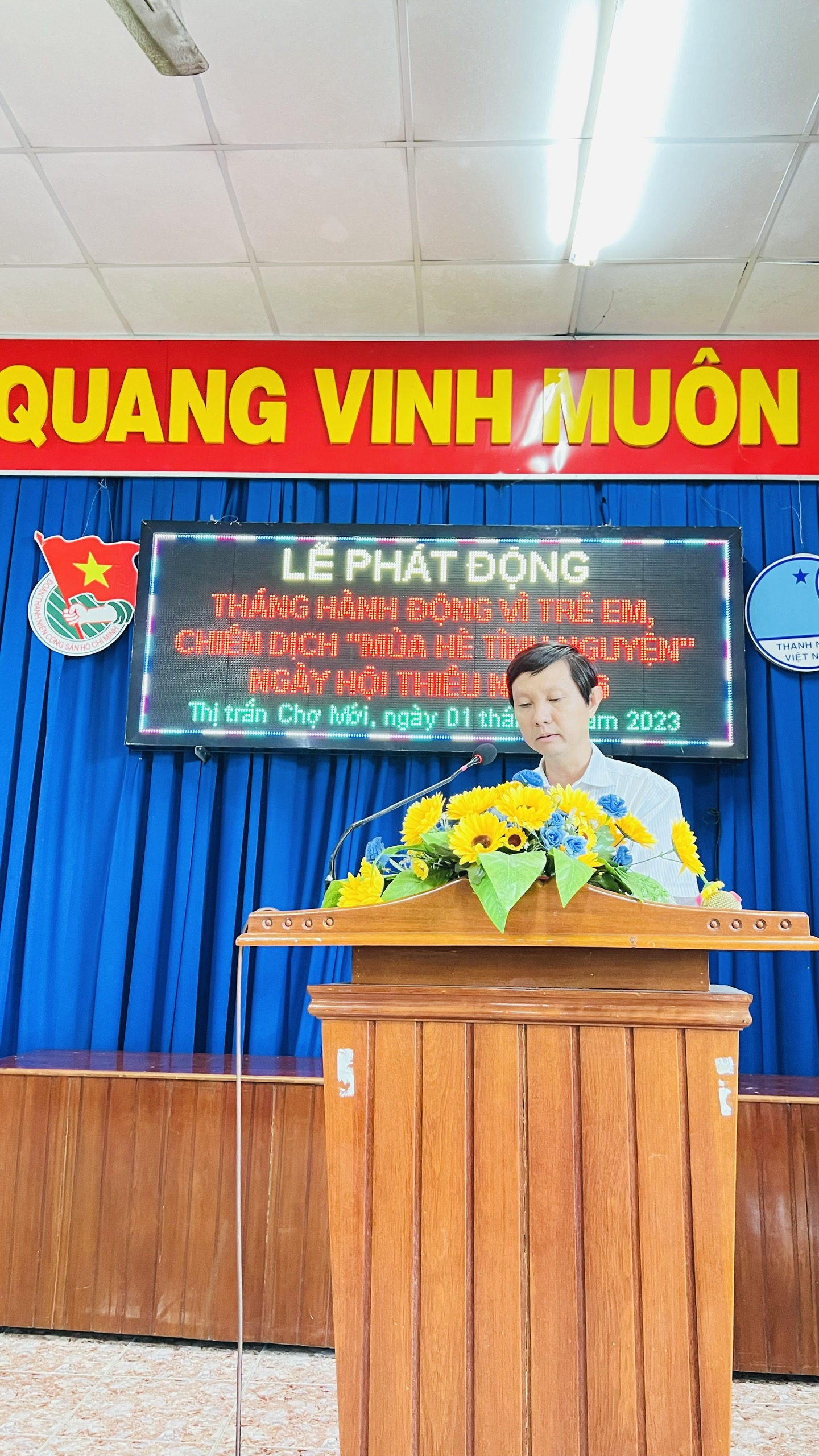 PHÁT BIỂU LỄ PHÁT ĐỘNG