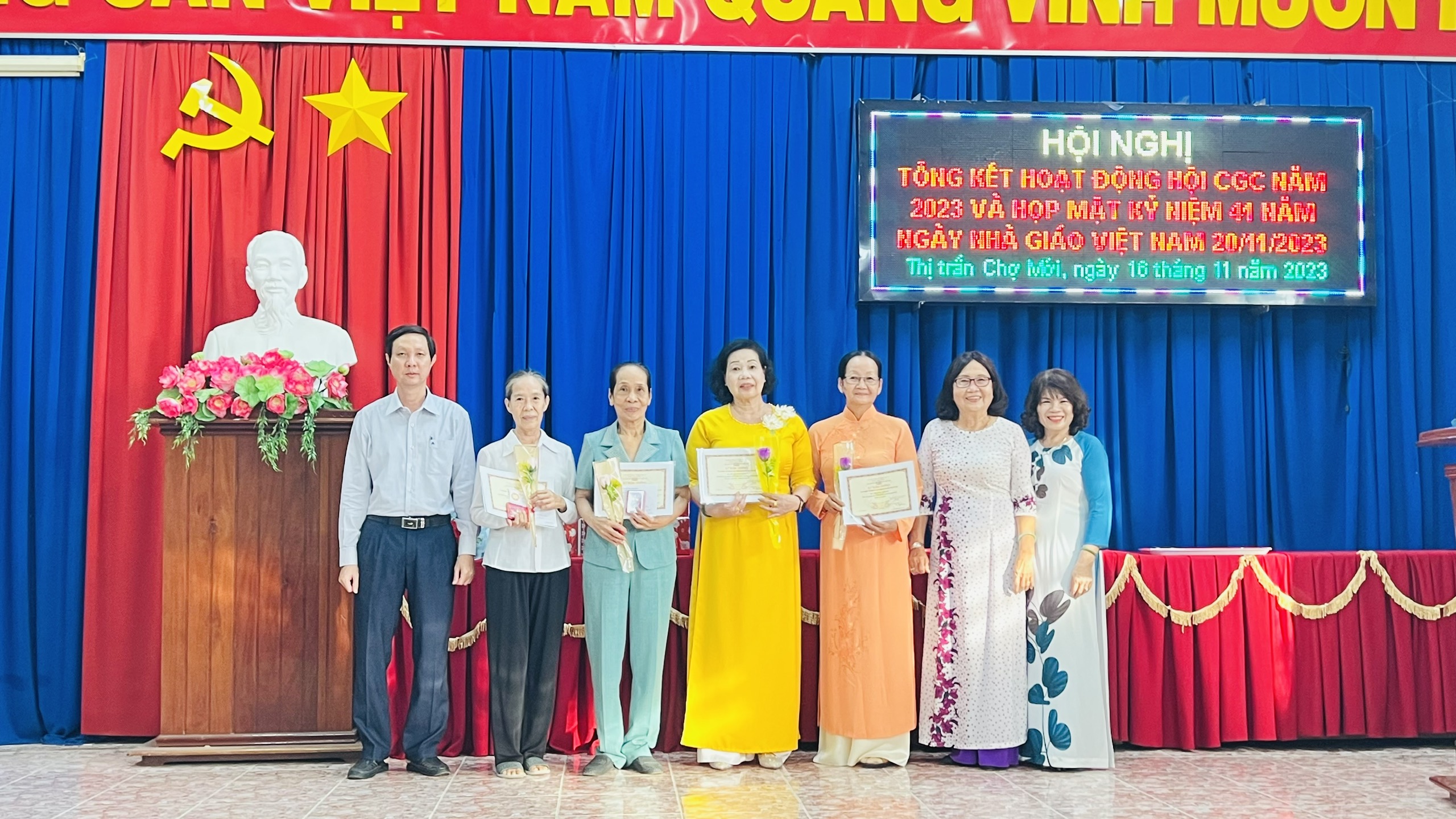 HỌP MẶT KỶ NIỆM 41 NĂM NGÀY NHÀ GIÁO VIỆT NAM 20/11/2023