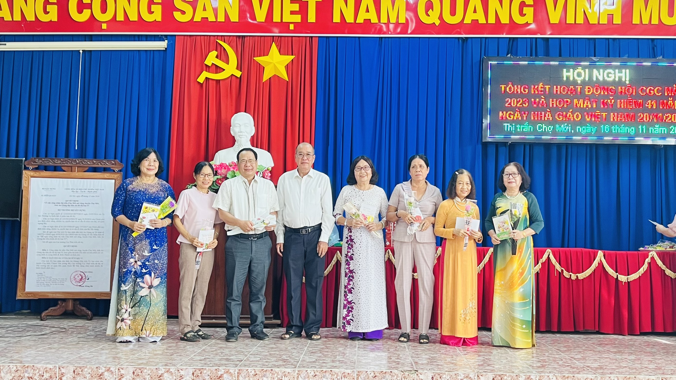 HỌP MẶT KỶ NIỆM 41 NĂM NGÀY NHÀ GIÁO VIỆT NAM 20/11/2023