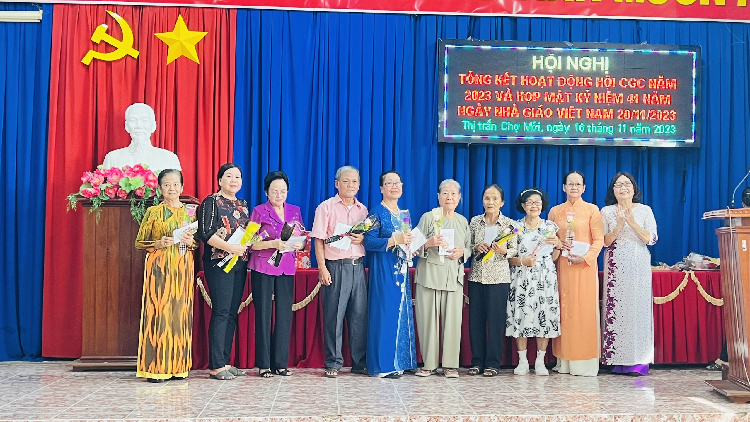 HỌP MẶT KỶ NIỆM 41 NĂM NGÀY NHÀ GIÁO VIỆT NAM 20/11/2023