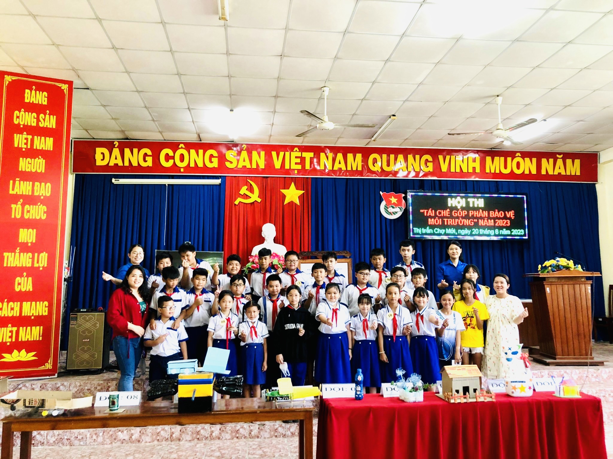 HỘI THI “TÁI CHẾ GÓP PHẦN BẢO VỆ MÔI TRƯỜNG” NĂM 2023