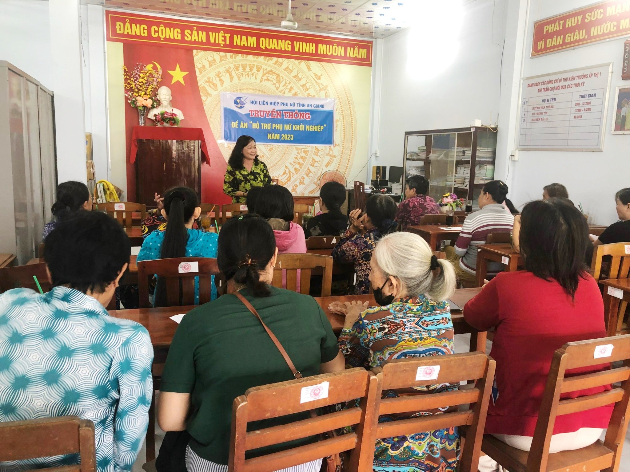 TRUYỀN THÔNG ĐỀ ÁN “HỖ TRỢ PHỤ NỮ KHỞI NGHIỆP” NĂM 2023