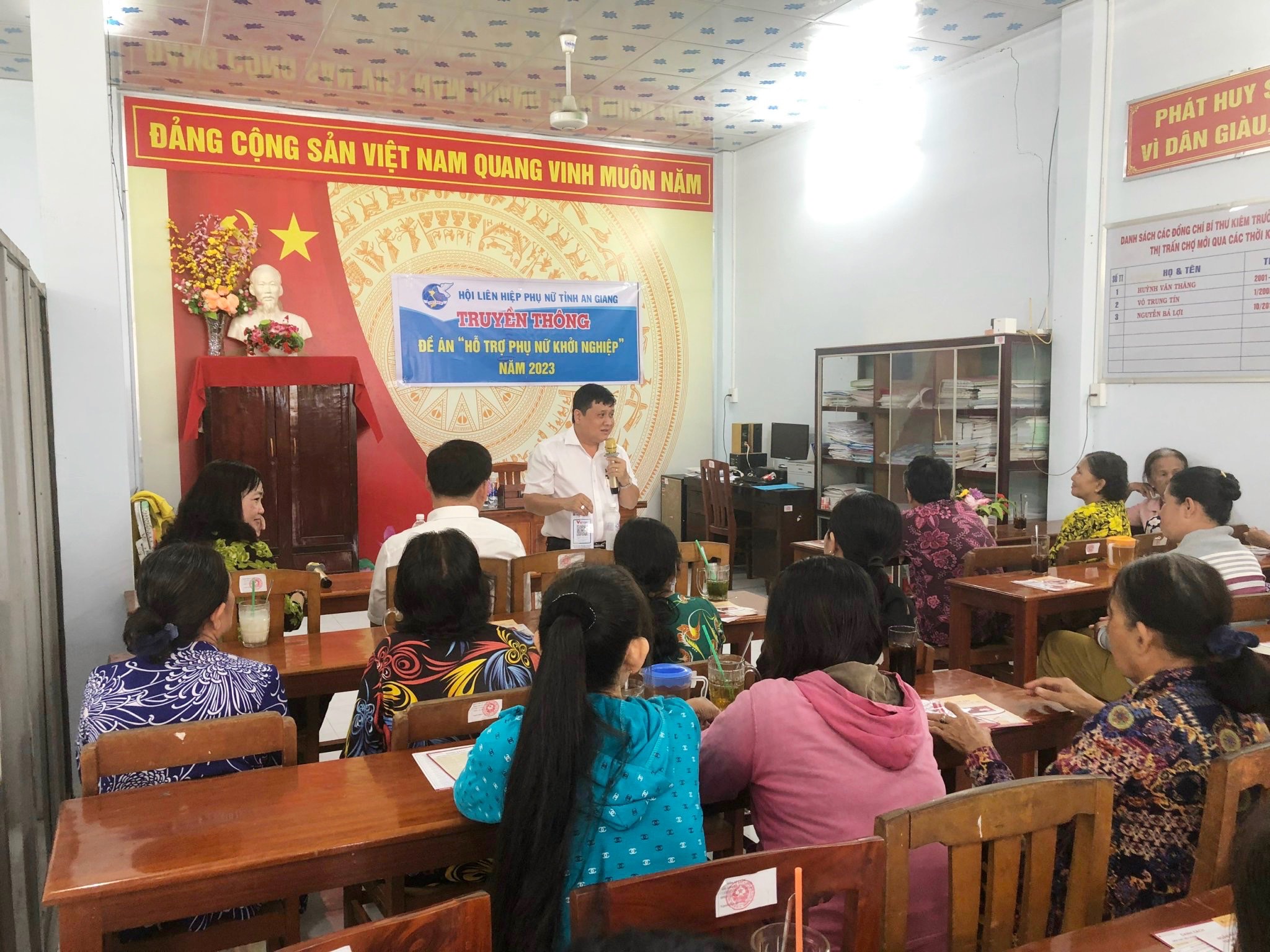 TRUYỀN THÔNG ĐỀ ÁN “HỖ TRỢ PHỤ NỮ KHỞI NGHIỆP” NĂM 2023