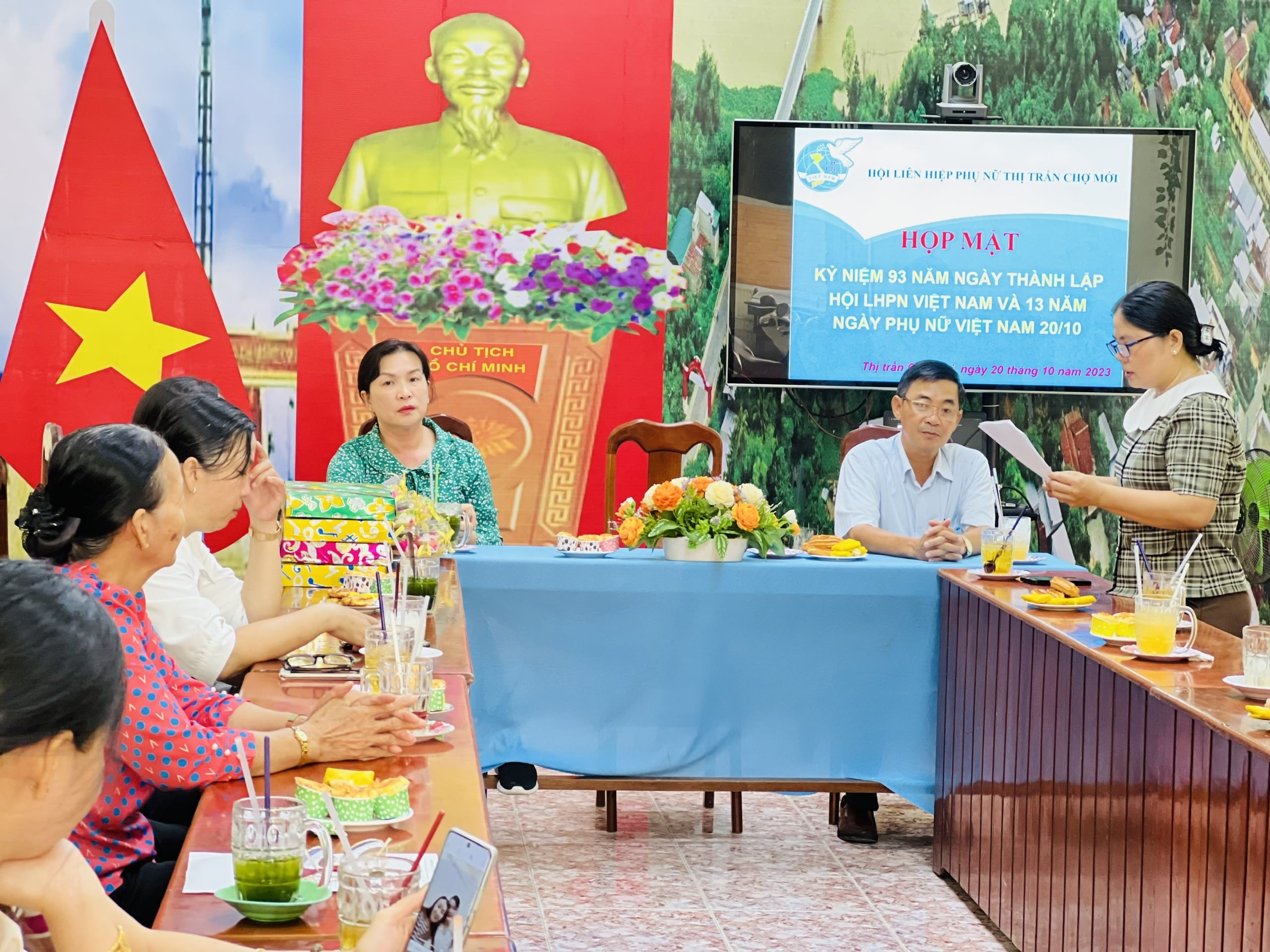HỌP MẶT KỶ NIỆM 93 NĂM NGÀY THÀNH LẬP HỘI LHPN VIỆT NAM