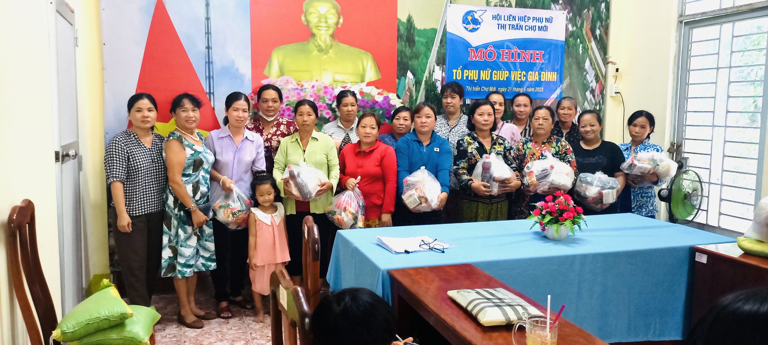 MÔ HÌNH “TỔ PHỤ NỮ GIÚP VIỆC GIA ĐÌNH”