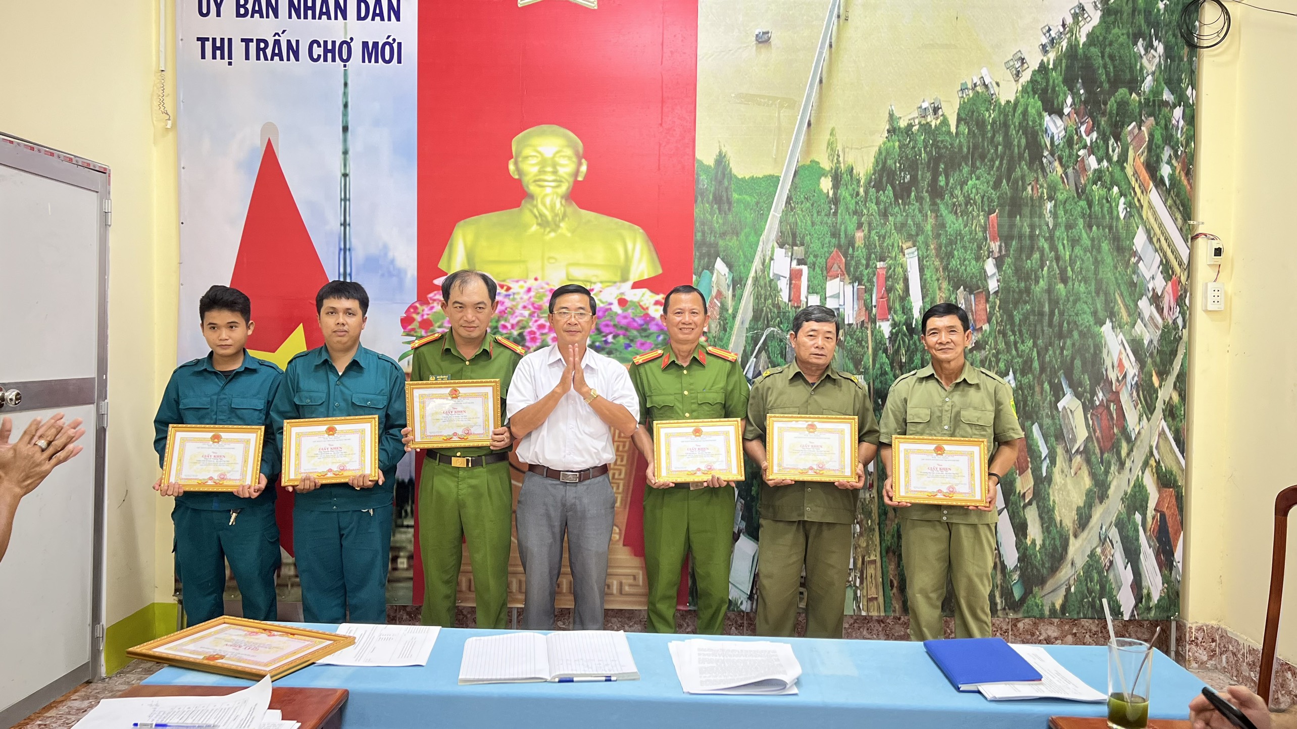 THỊ TRẤN CHỢ MỚI TỔNG KẾT TÌNH HÌNH KINH TẾ - XÃ HỘI NĂM 2023