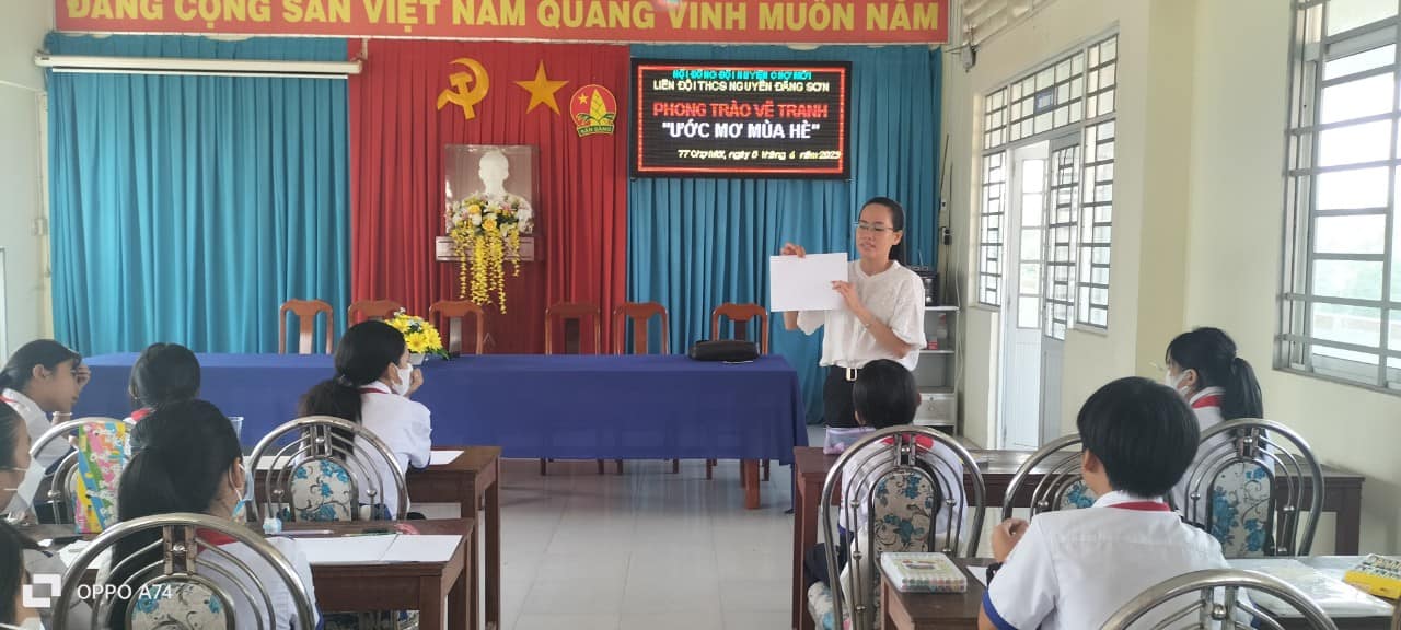 CHUỖI SINH HOẠT HÈ NĂM 2023 TẠI THỊ TRẤN CHỢ MỚI