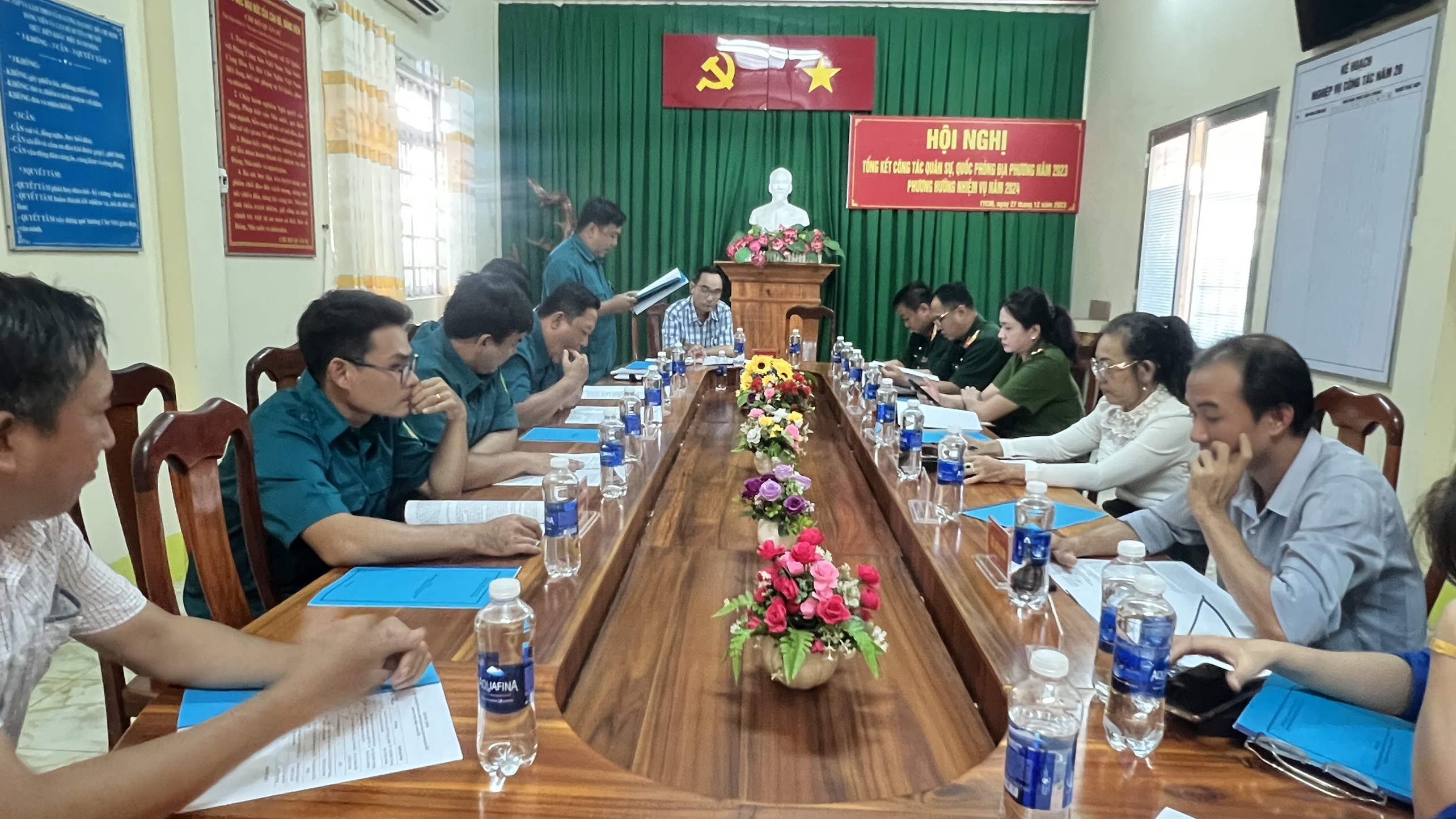 TỔNG KẾT CÔNG TÁC QUÂN SỰ QUỐC PHÒNG ĐỊA PHƯƠNG NĂM 2023