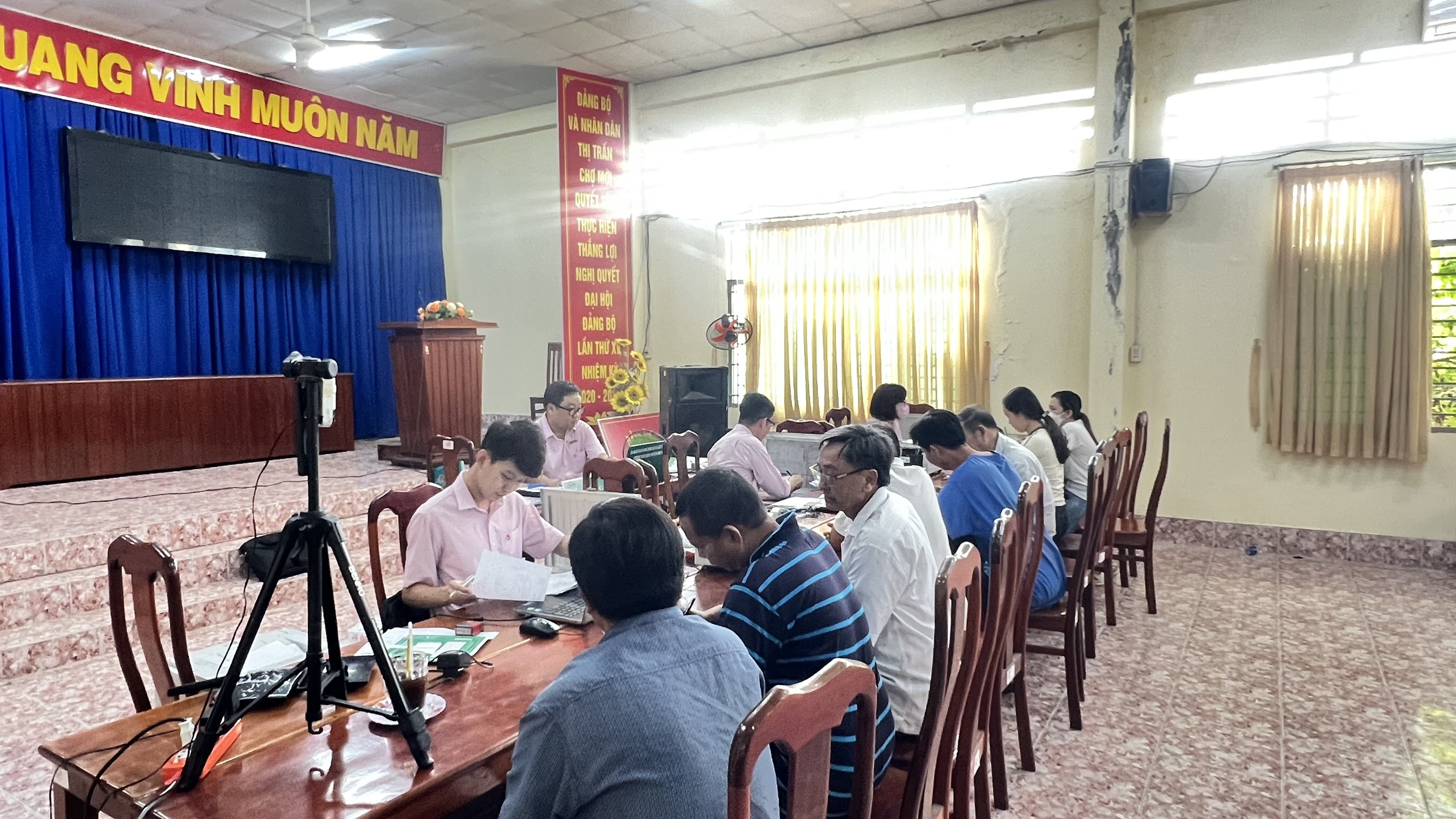 NGÂN HÀNG CHÍNH SÁCH XÃ HỘI HUYỆN GIẢI NGÂN VỐN THÁNG 1/2024