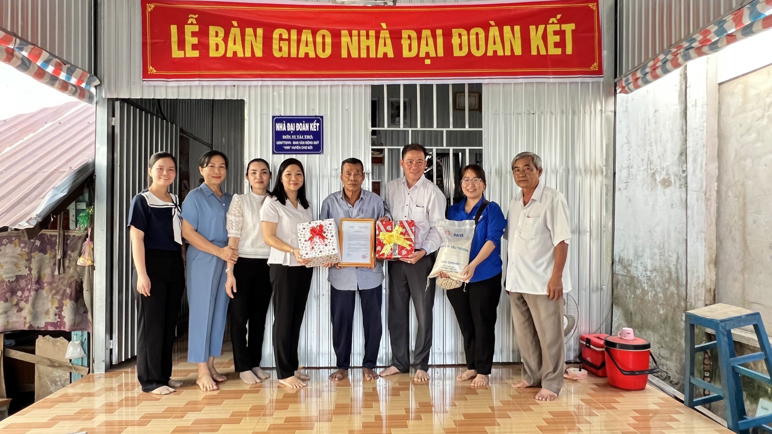 LỄ BÀN GIAO NHÀ “ĐẠI ĐOÀN KẾT”