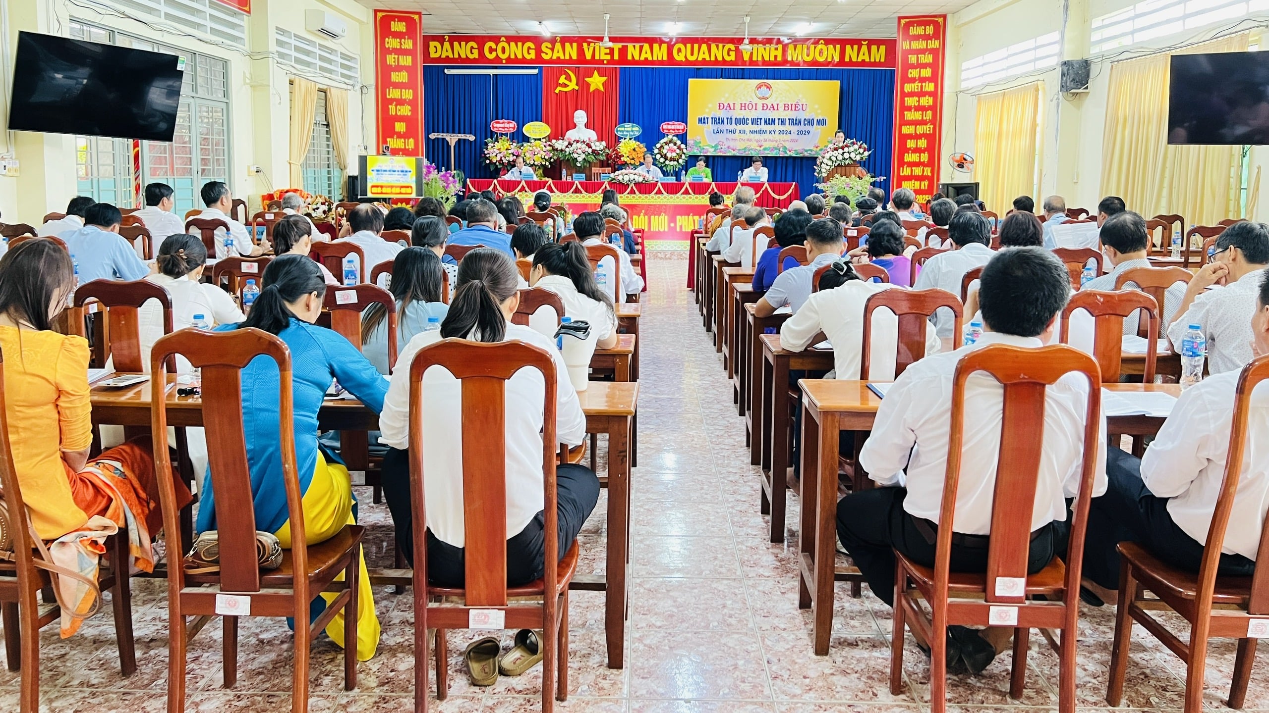 Đại hội Mặt trận thị trấn Chợ Mới, lần thứ XII, nhiệm kỳ 2024 -2029