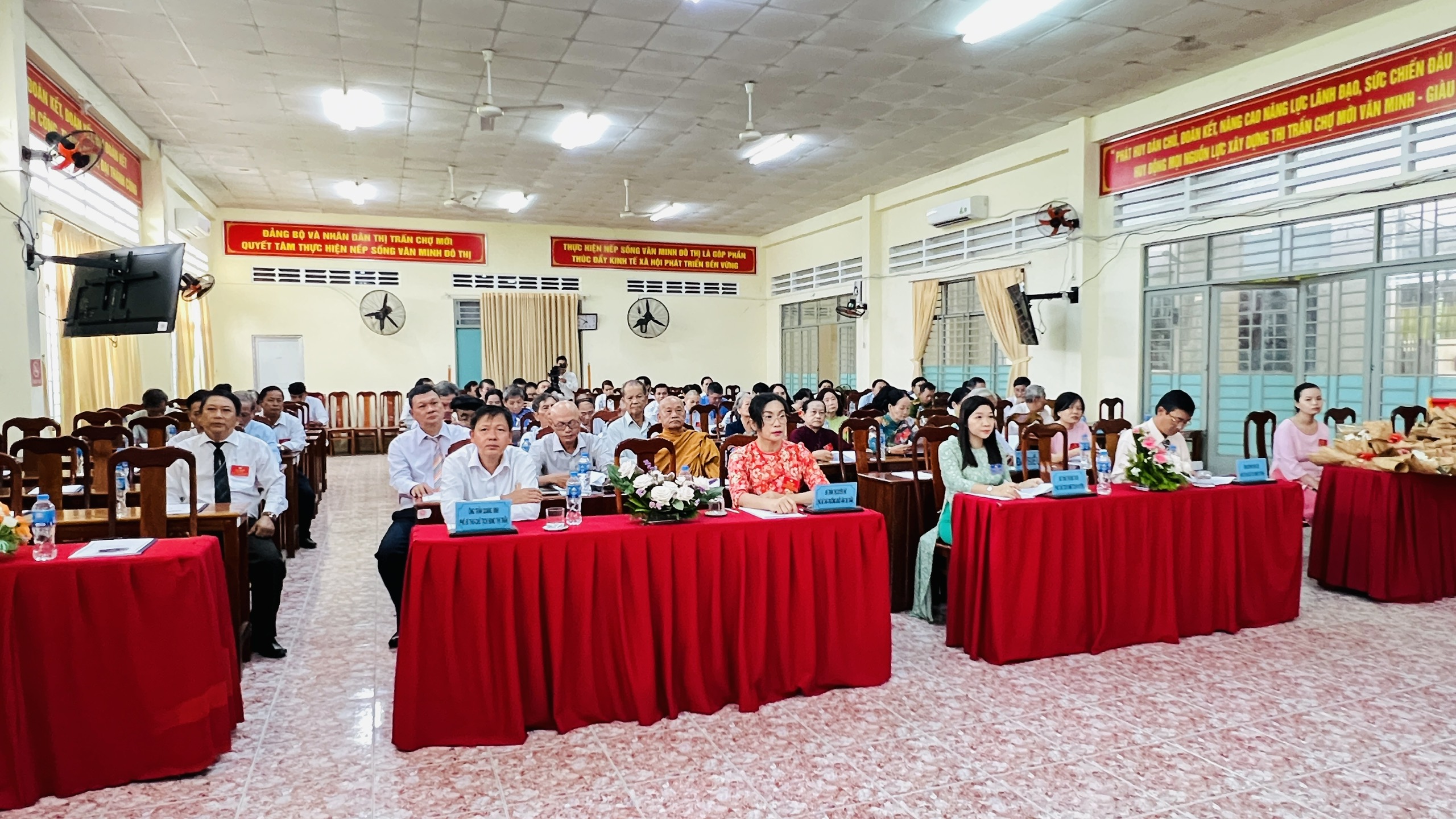 Đại hội Mặt trận thị trấn Chợ Mới, lần thứ XII, nhiệm kỳ 2024 -2029