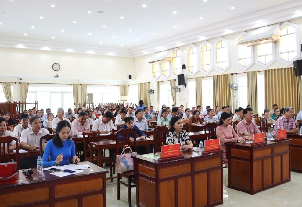 Khai giảng lớp chuyen de tu tuong HCM