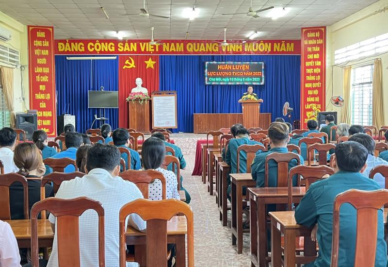 KHAI GIẢNG LỚP HUẤN LUYỆN TỰ VỆ CƠ QUAN NĂM 2023