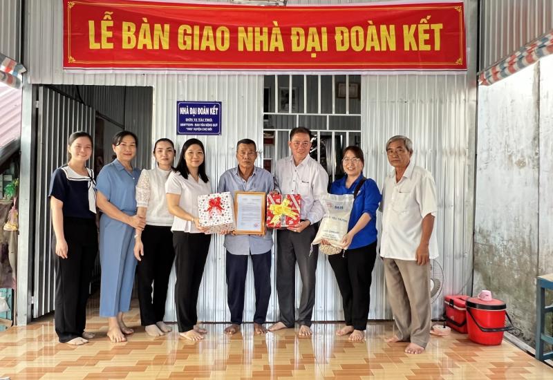 LỄ BÀN GIAO NHÀ “ĐẠI ĐOÀN KẾT”