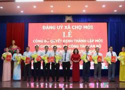 Cong bo quyet dinh thanh lap moi to chuc dang 
